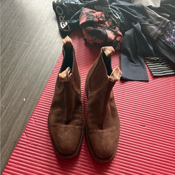 Brown Suede Ankle Boots RM Williams - Picture 1 of 5